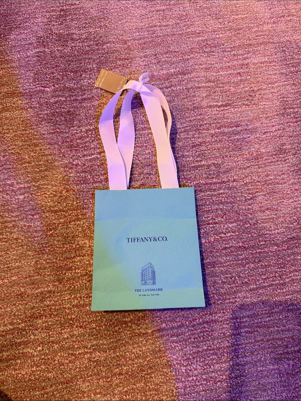 Tiffany & Co. Blue Mini Gift Bag